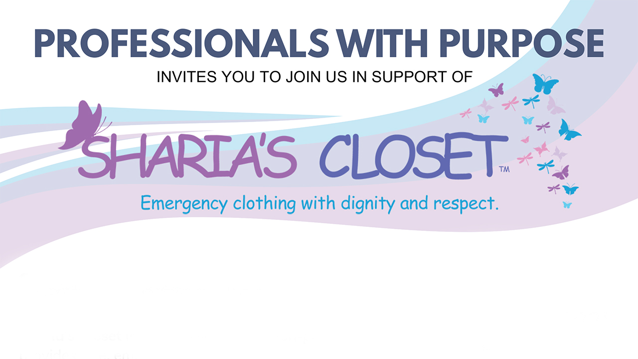 Networking Mixer and Charity Fundraiser for Sharia’s Closet