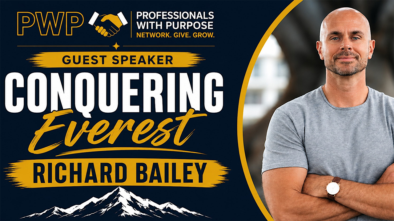 San Diego Business Networking & Leadership with Everest Climber Richard Bailey